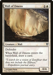 Wall of Omens [Duel Decks: Sorin vs. Tibalt] | Kessel Run Games Inc. 