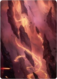 Mountain 1 Art Card [Zendikar Rising Art Series] | Kessel Run Games Inc. 