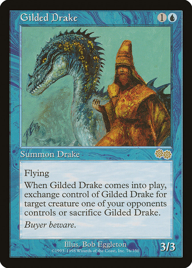 Gilded Drake [Urza's Saga] | Kessel Run Games Inc. 