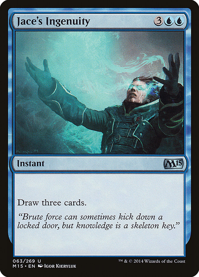 Jace's Ingenuity [Magic 2015] | Kessel Run Games Inc. 