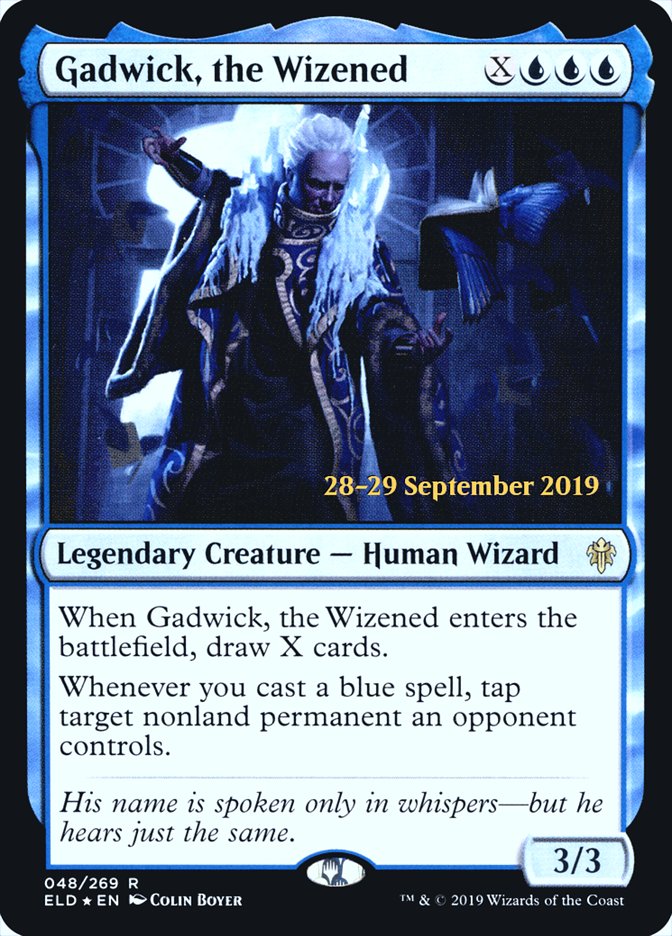 Gadwick, the Wizened [Throne of Eldraine Prerelease Promos] | Kessel Run Games Inc. 