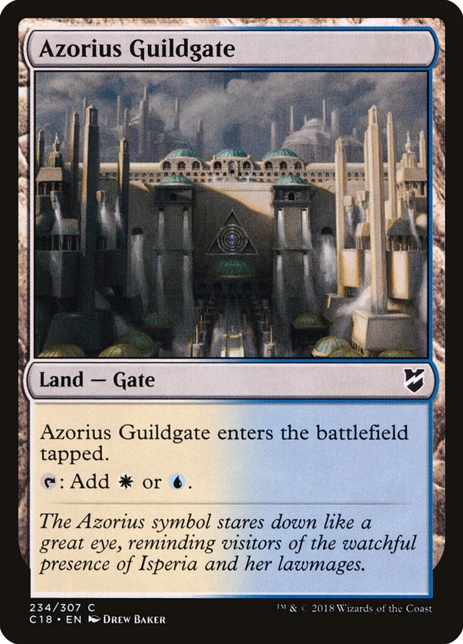 Azorius Guildgate [Commander 2018] | Kessel Run Games Inc. 