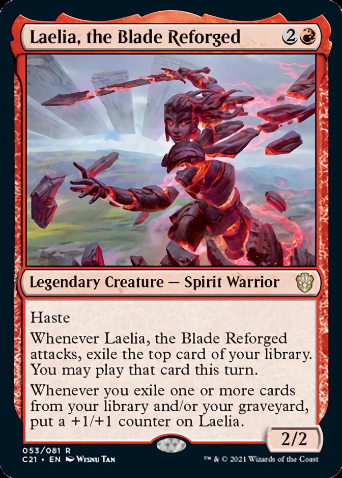 Laelia, the Blade Reforged [Commander 2021] | Kessel Run Games Inc. 