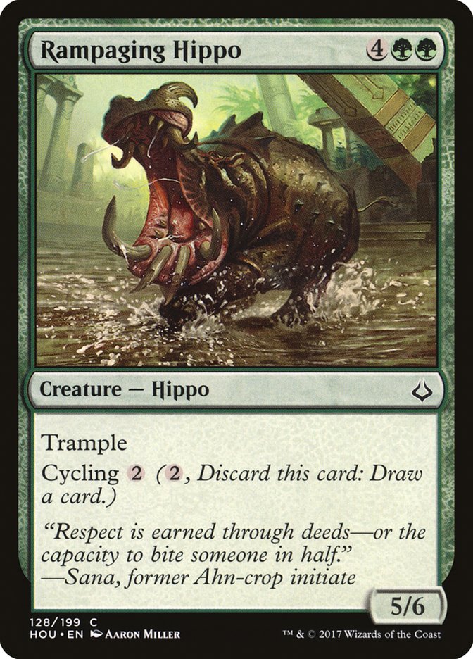 Rampaging Hippo [Hour of Devastation] | Kessel Run Games Inc. 