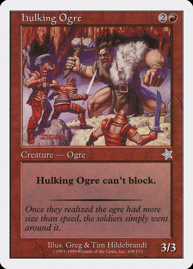 Hulking Ogre [Starter 1999] | Kessel Run Games Inc. 