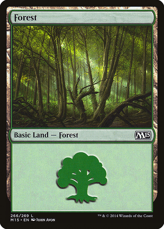 Forest (266) [Magic 2015] | Kessel Run Games Inc. 