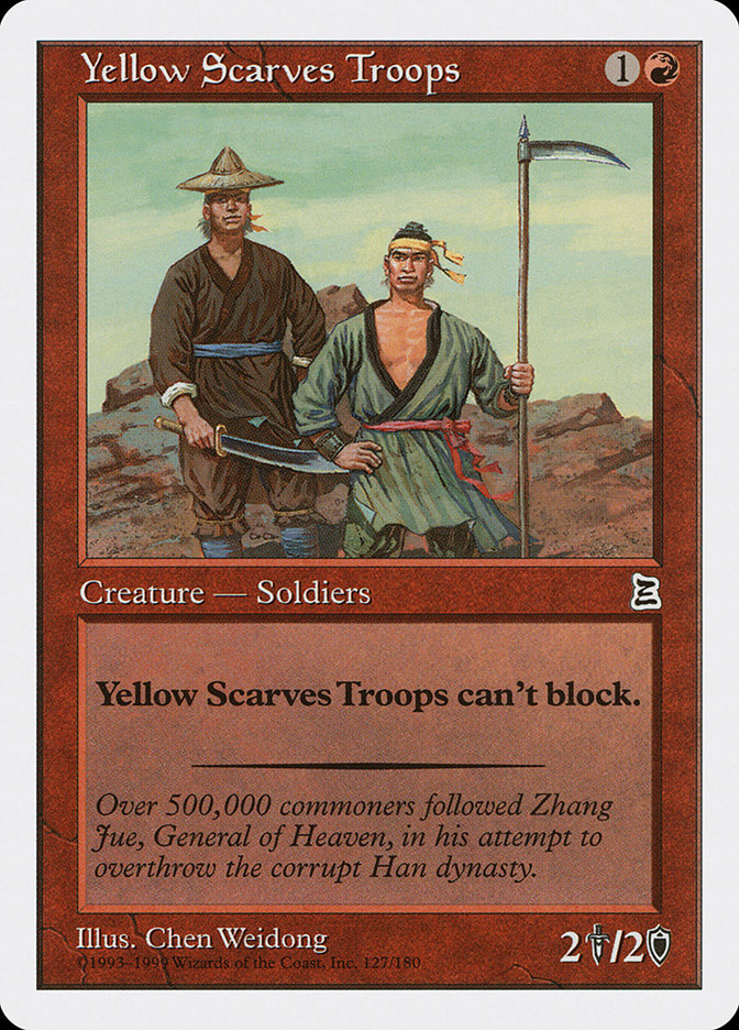 Yellow Scarves Troops [Portal Three Kingdoms] | Kessel Run Games Inc. 