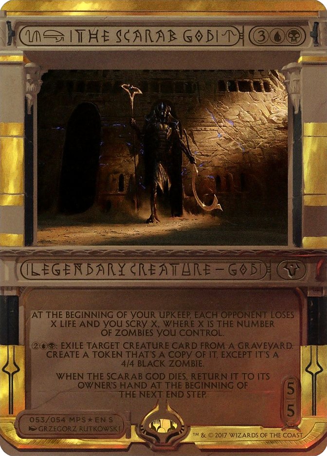 The Scarab God (Invocation) [Amonkhet Invocations] | Kessel Run Games Inc. 