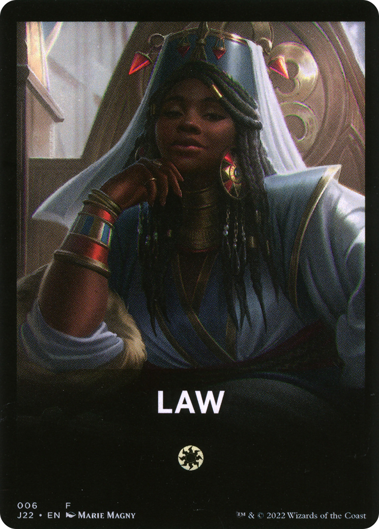 Law Theme Card [Jumpstart 2022 Front Cards] | Kessel Run Games Inc. 