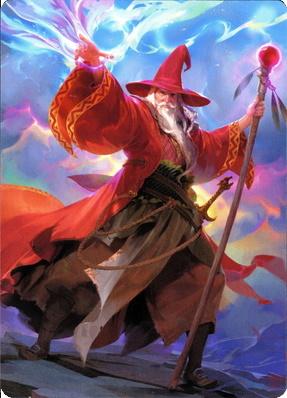 Elminster Art Card (36) [Commander Legends: Battle for Baldur's Gate Art Series] | Kessel Run Games Inc. 