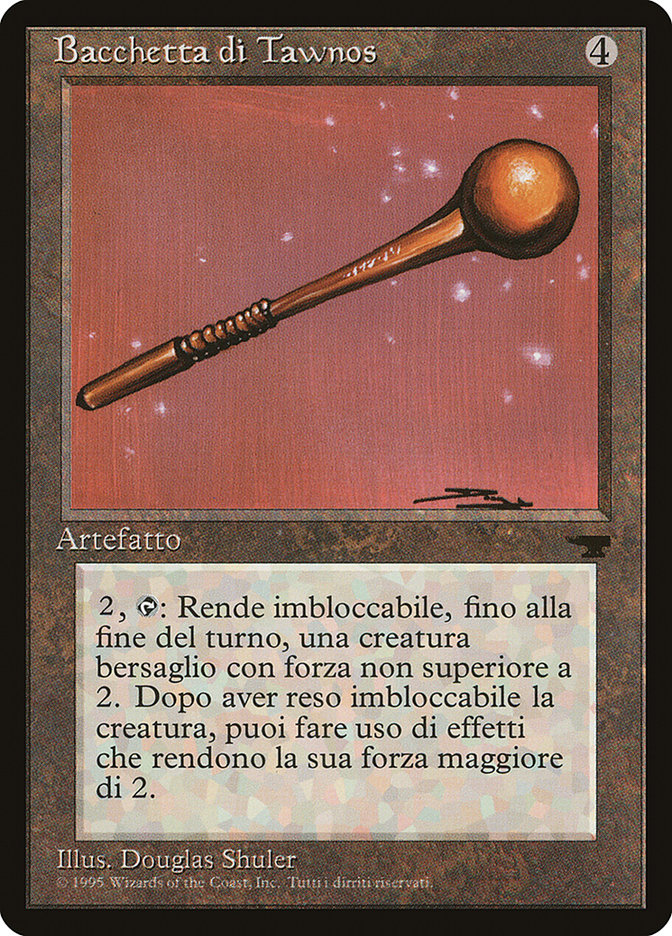 Tawnos's Wand (Italian) - "Bacchetta di Tawnos" [Rinascimento] | Kessel Run Games Inc. 