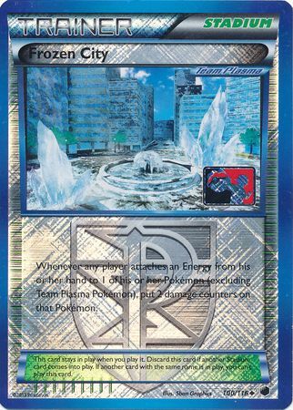 Frozen City (100/116) (Team Plasma League Promo) [Black & White: Plasma Freeze] | Kessel Run Games Inc. 