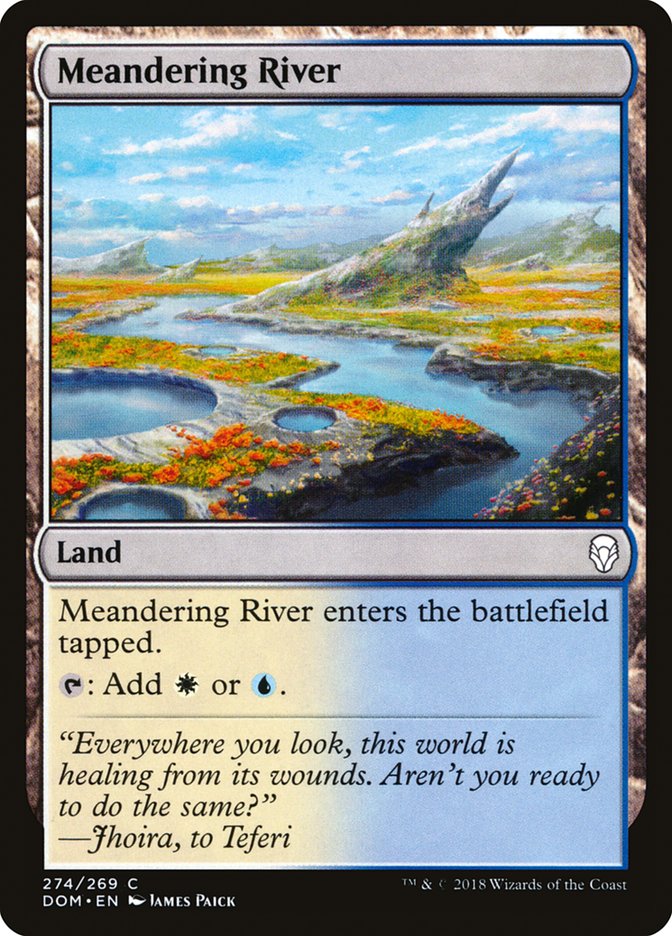 Meandering River [Dominaria] | Kessel Run Games Inc. 