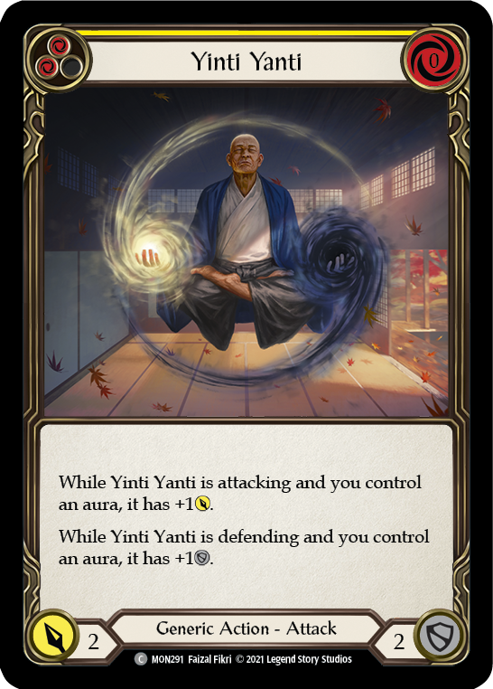 Yinti Yanti (Yellow) [MON291] (Monarch)  1st Edition Normal | Kessel Run Games Inc. 