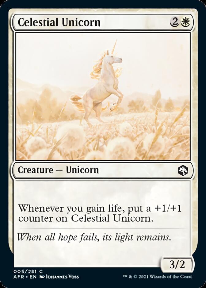 Celestial Unicorn [Dungeons & Dragons: Adventures in the Forgotten Realms] | Kessel Run Games Inc. 