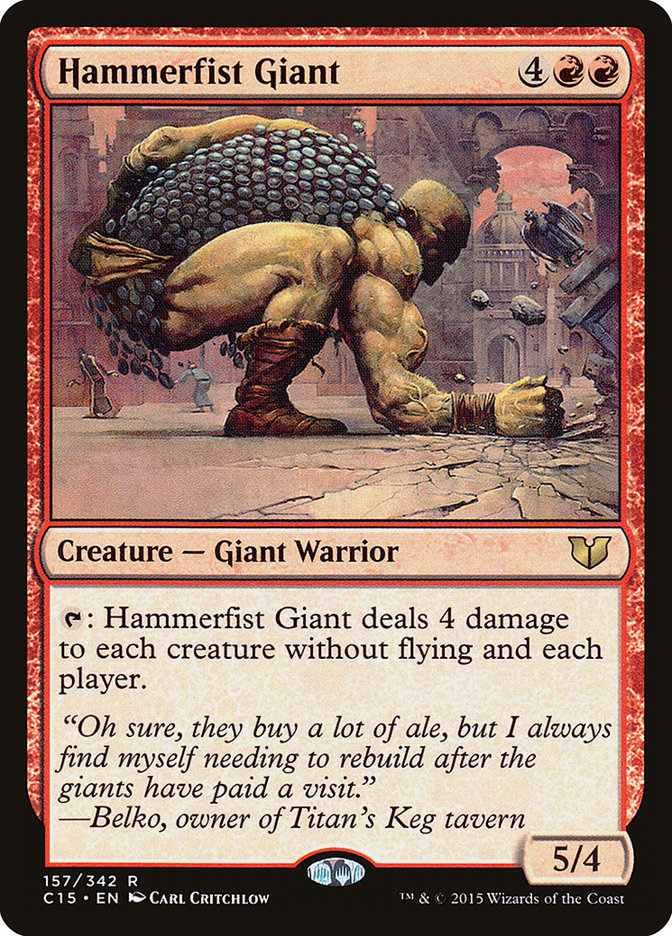 Hammerfist Giant [Commander 2015] | Kessel Run Games Inc. 