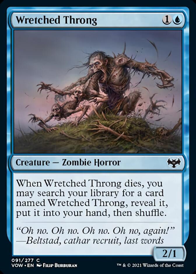 Wretched Throng [Innistrad: Crimson Vow] | Kessel Run Games Inc. 