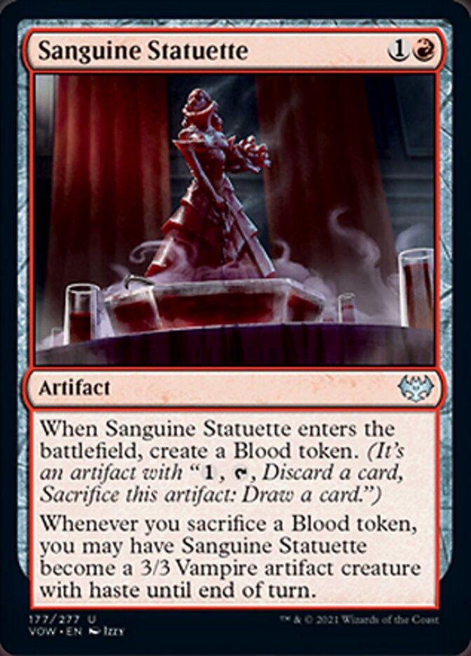 Sanguine Statuette [Innistrad: Crimson Vow] | Kessel Run Games Inc. 