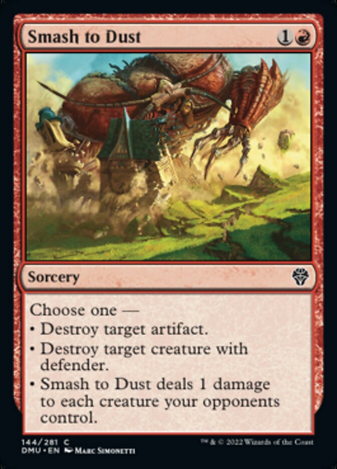 Smash to Dust [Dominaria United] | Kessel Run Games Inc. 