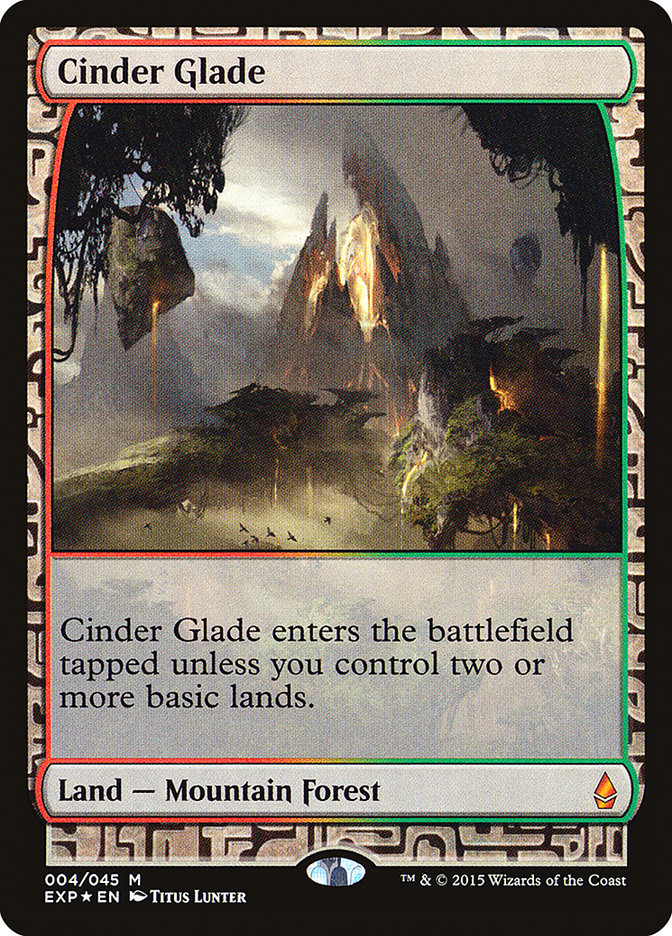 Cinder Glade [Zendikar Expeditions] | Kessel Run Games Inc. 