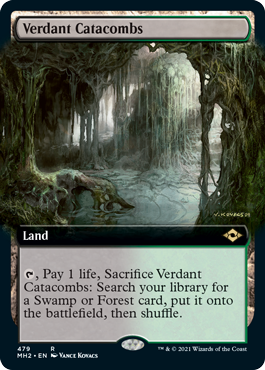 Verdant Catacombs (Extended Art) [Modern Horizons 2] | Kessel Run Games Inc. 