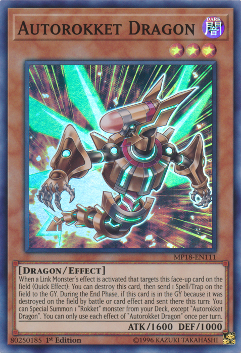 Autorokket Dragon [MP18-EN111] Super Rare | Kessel Run Games Inc. 