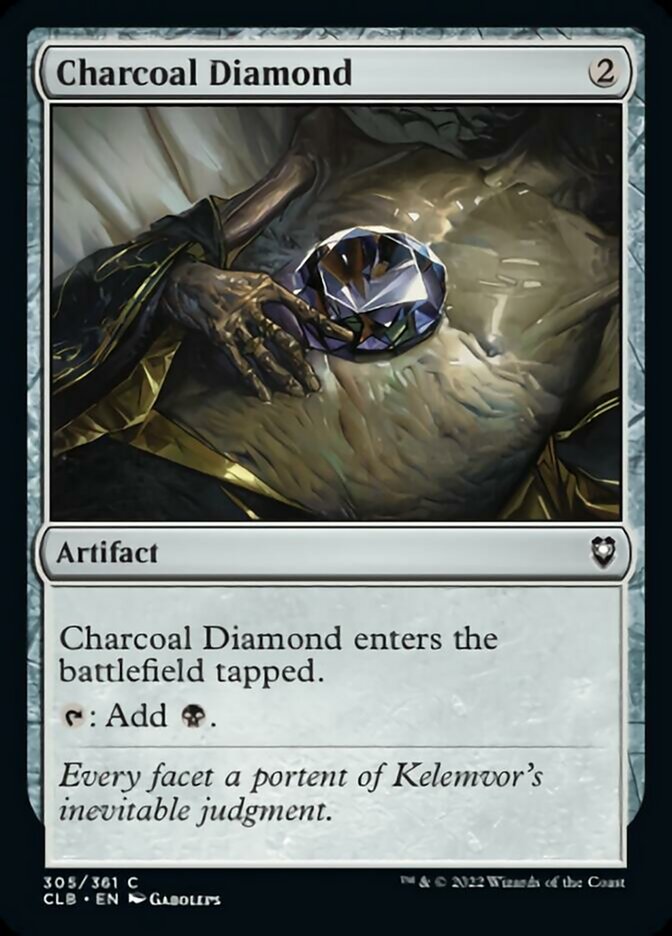 Charcoal Diamond [Commander Legends: Battle for Baldur's Gate] | Kessel Run Games Inc. 