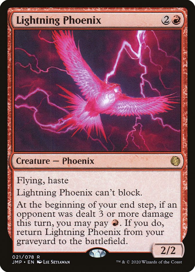 Lightning Phoenix [Jumpstart] | Kessel Run Games Inc. 