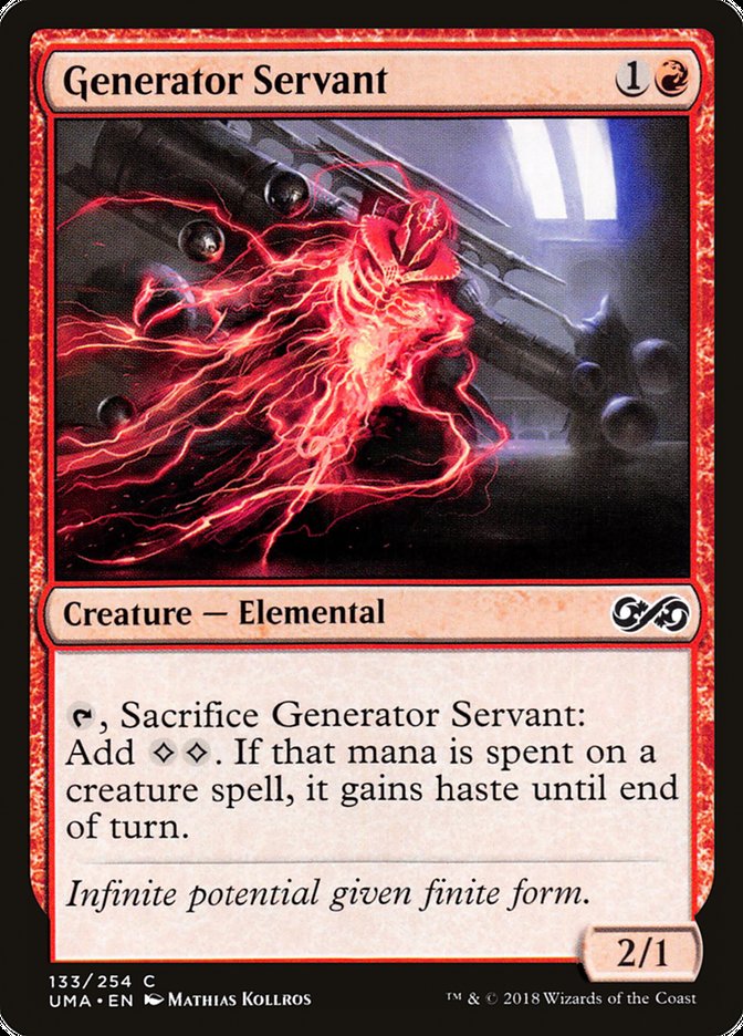 Generator Servant [Ultimate Masters] | Kessel Run Games Inc. 