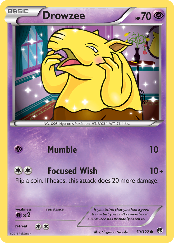 Drowzee (50/122) [XY: BREAKpoint] | Kessel Run Games Inc. 