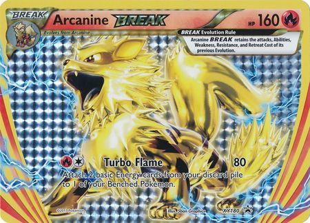 Arcanine BREAK (XY180) (Jumbo Card) [XY: Black Star Promos] | Kessel Run Games Inc. 