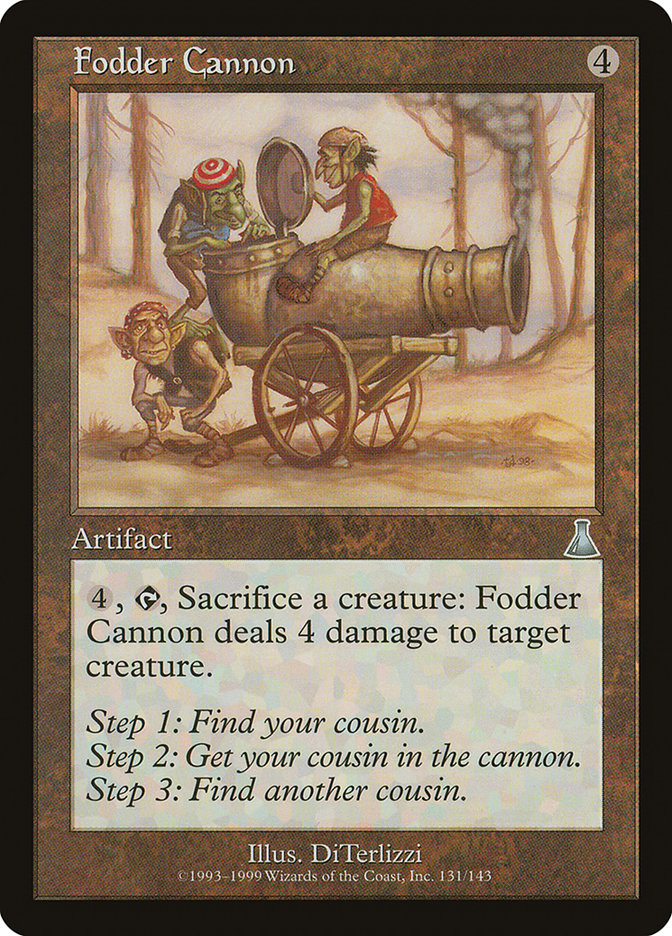 Fodder Cannon [Urza's Destiny] | Kessel Run Games Inc. 