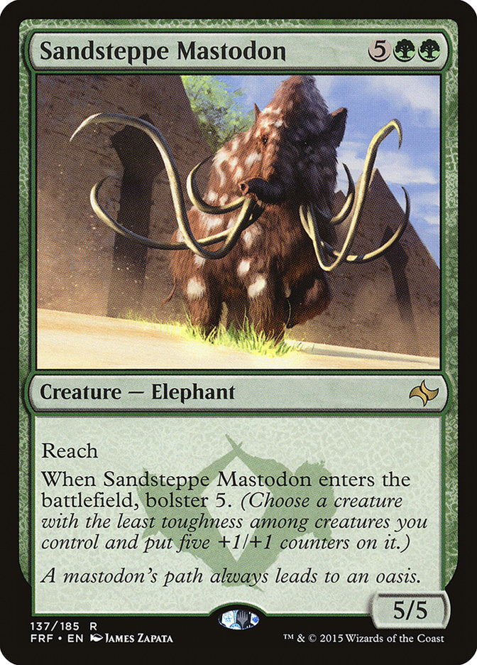 Sandsteppe Mastodon [Fate Reforged] | Kessel Run Games Inc. 