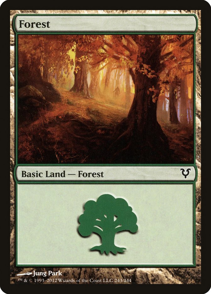 Forest (243) [Avacyn Restored] | Kessel Run Games Inc. 