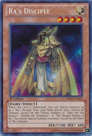 Ra's Disciple [DRLG-EN024] Secret Rare | Kessel Run Games Inc. 