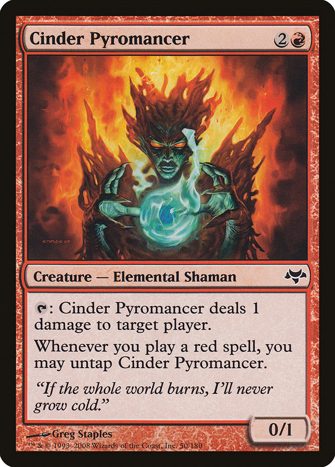 Cinder Pyromancer [Eventide] | Kessel Run Games Inc. 