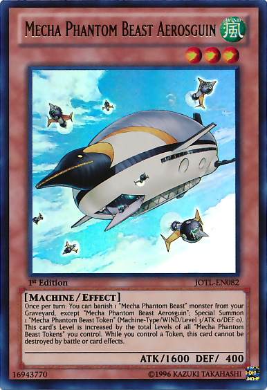 Mecha Phantom Beast Aerosguin [JOTL-EN082] Ultra Rare | Kessel Run Games Inc. 