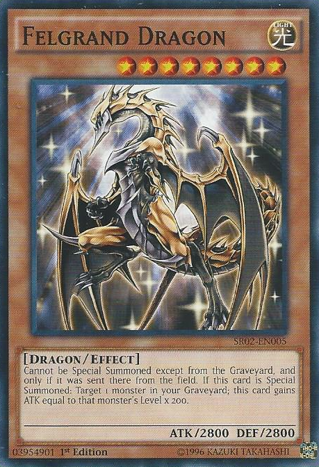 Felgrand Dragon [SR02-EN005] Common | Kessel Run Games Inc. 