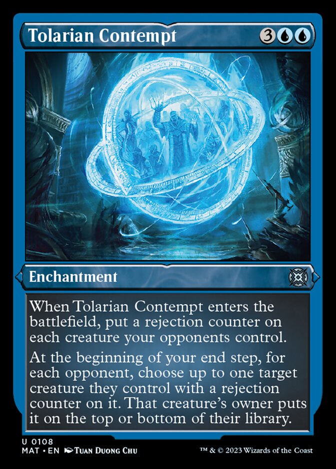 Tolarian Contempt (Foil Etched) [March of the Machine: The Aftermath] | Kessel Run Games Inc. 