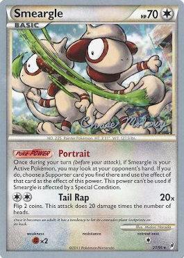 Smeargle (8/90) (Eeltwo - Chase Moloney) [World Championships 2012] | Kessel Run Games Inc. 