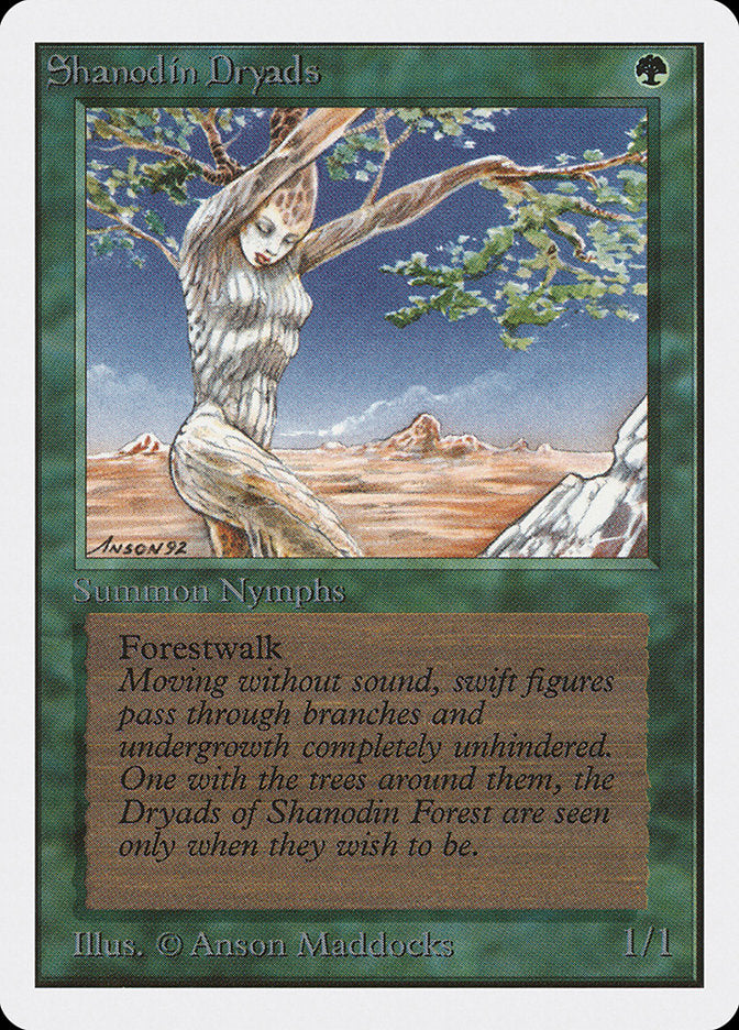 Shanodin Dryads [Unlimited Edition] | Kessel Run Games Inc. 