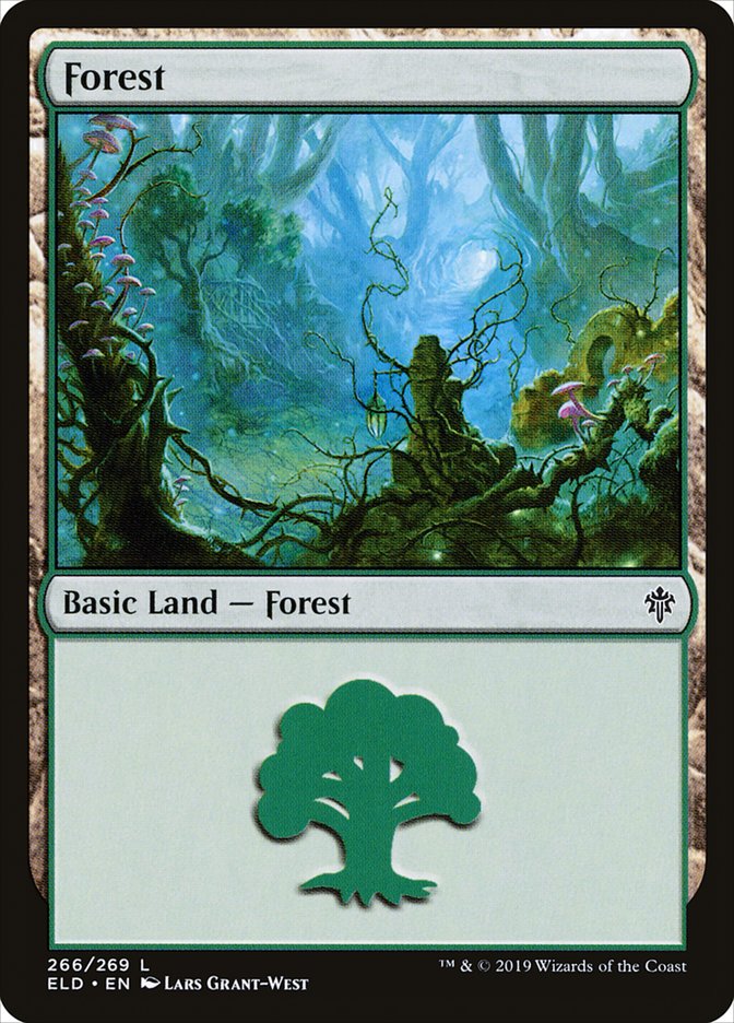 Forest (266) [Throne of Eldraine] | Kessel Run Games Inc. 