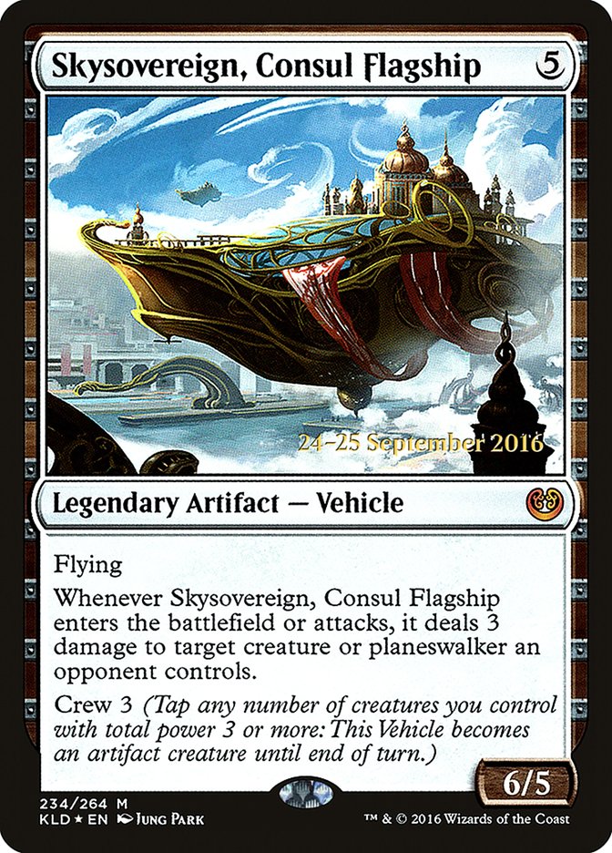 Skysovereign, Consul Flagship [Kaladesh Prerelease Promos] | Kessel Run Games Inc. 