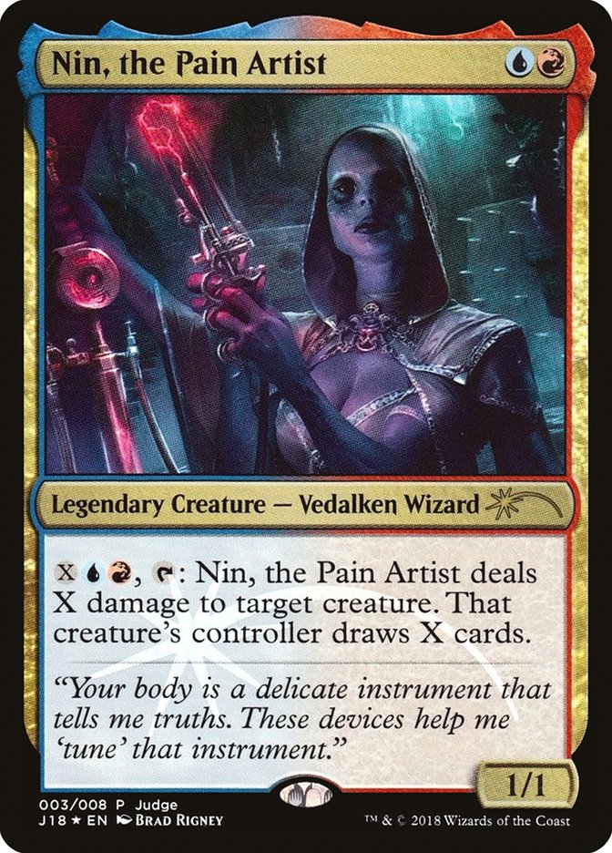 Nin, the Pain Artist [Judge Gift Cards 2018] | Kessel Run Games Inc. 