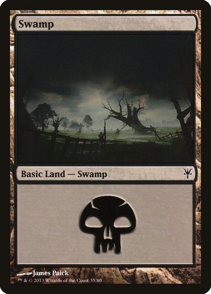 Swamp (35) [Duel Decks: Sorin vs. Tibalt] | Kessel Run Games Inc. 