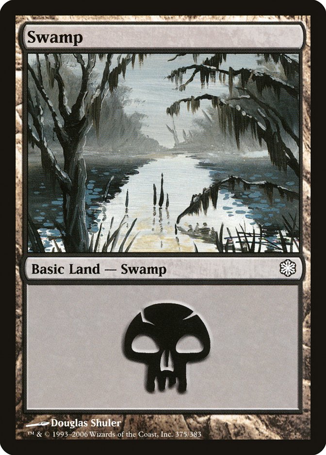 Swamp (375) [Coldsnap Theme Decks] | Kessel Run Games Inc. 