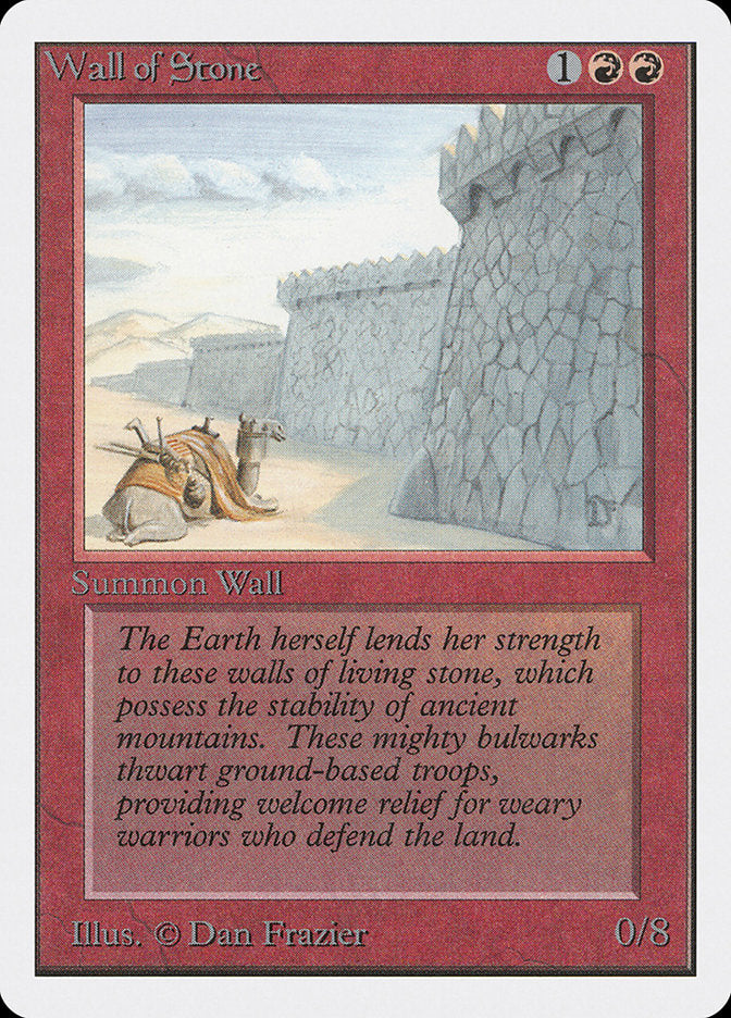 Wall of Stone [Unlimited Edition] | Kessel Run Games Inc. 
