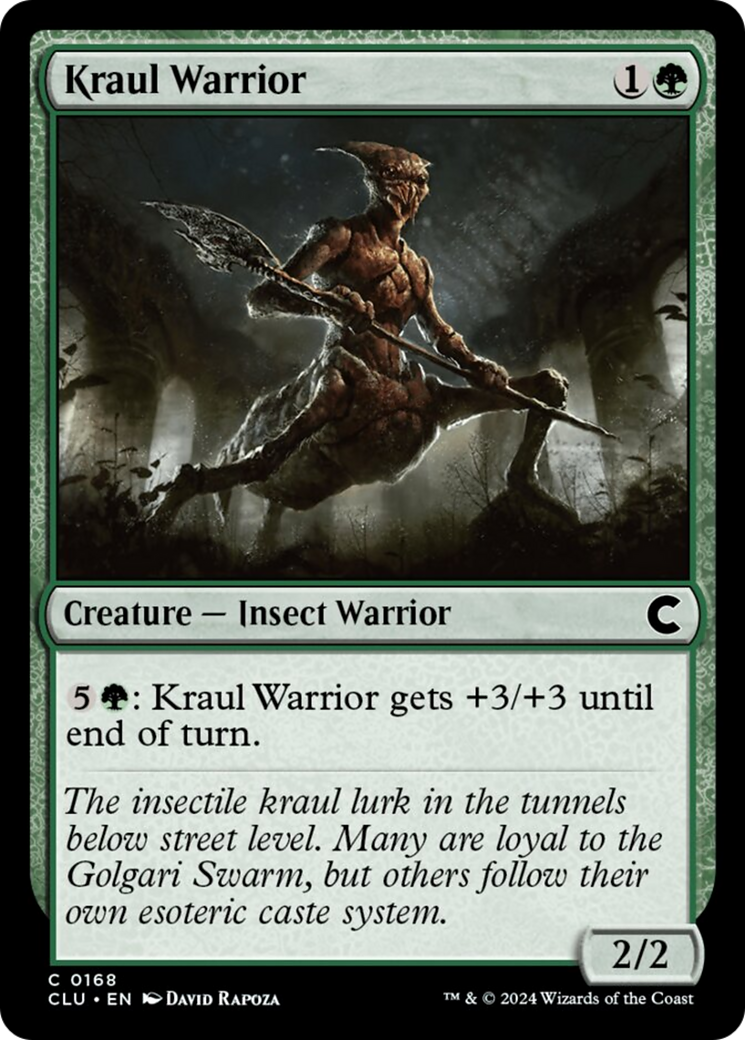 Kraul Warrior [Ravnica: Clue Edition] | Kessel Run Games Inc. 