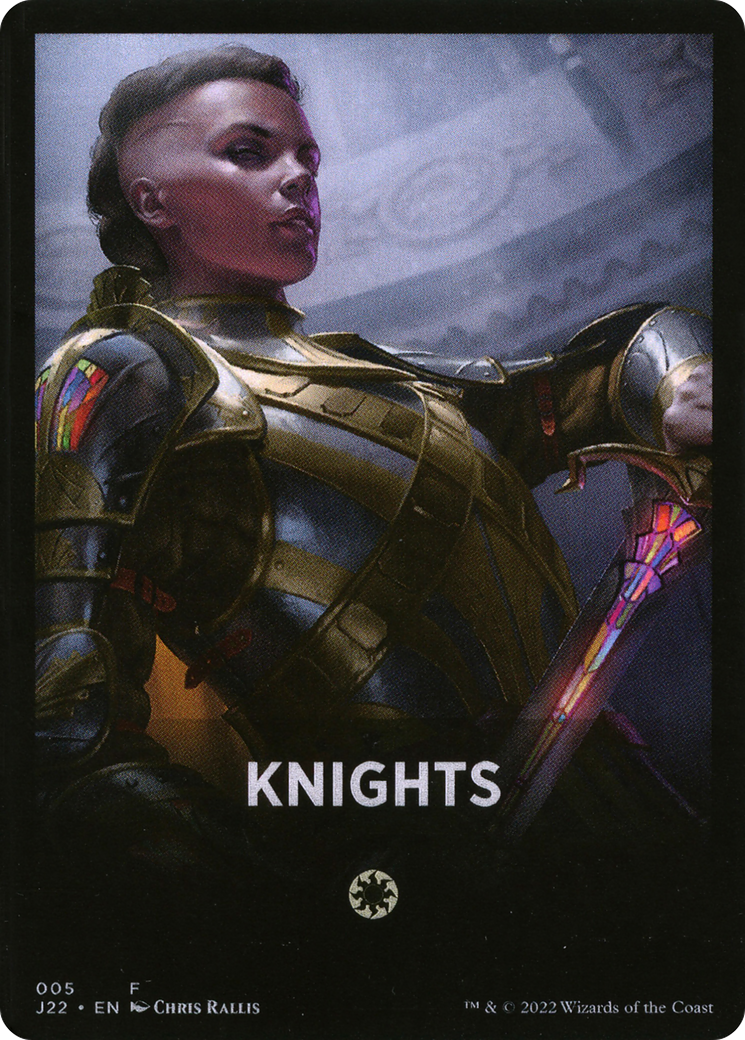 Knights Theme Card [Jumpstart 2022 Front Cards] | Kessel Run Games Inc. 