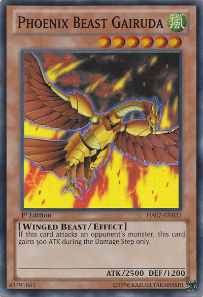 Phoenix Beast Gairuda [HA07-EN033] Super Rare | Kessel Run Games Inc. 